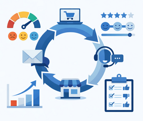 Сервис как конкурентное преимущество: исследование метрик NPS/CSAT по точкам контакта с клиентами