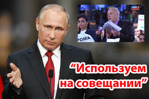 Путин получил исследование MegaResearch