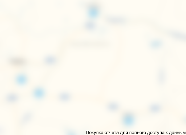 Рисунок 7. Карта расположения нефтебаз ОАО 