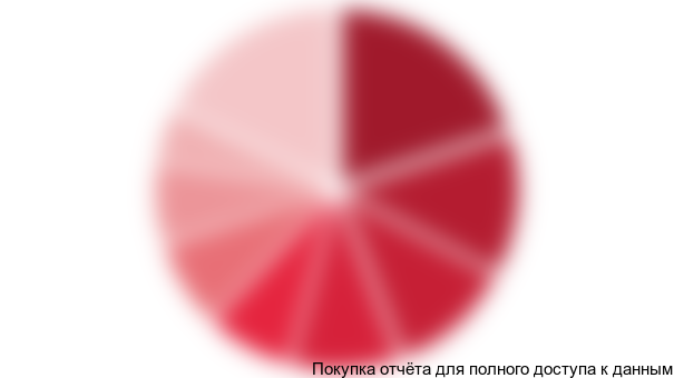 Рисунок 10. Крупнейшие компании по проходке в геологоразведочном бурении