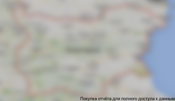Рисунок 1. Карта Болгарии