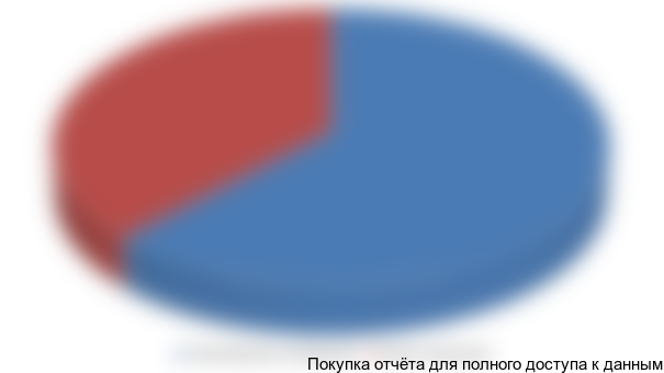 На российском рынке представлены преимущественно иностранные производители. Российских компаний на рынке не так много, и среди потребителей доля тех, кто пользуется только российскими марками, невелика. Согласно результатам маркетинговых исследований компании, 61,33% опрошенных респондентов пользуется как отечественной, так и импортной косметикой, а 37,33% предпочитают только импортную (рисунок 3.2.3).