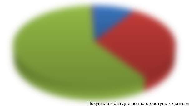 Рисунок 6.1 Структура инвестиций в проект, %