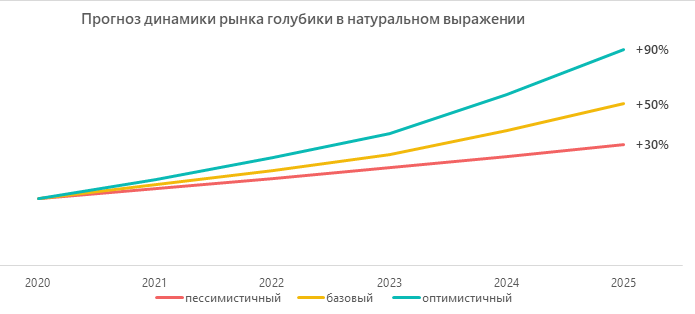 Прогноз динамики рынка голубики